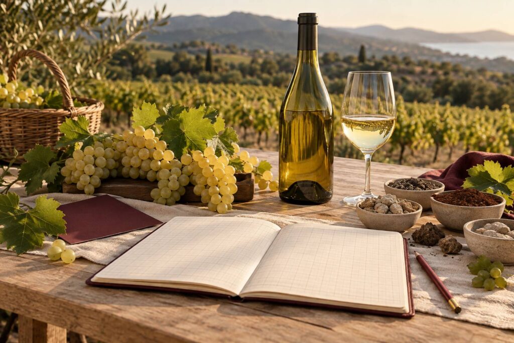 Illustration éditoriale du sujet : Carignan blanc : ce que donne la version claire du cépage
