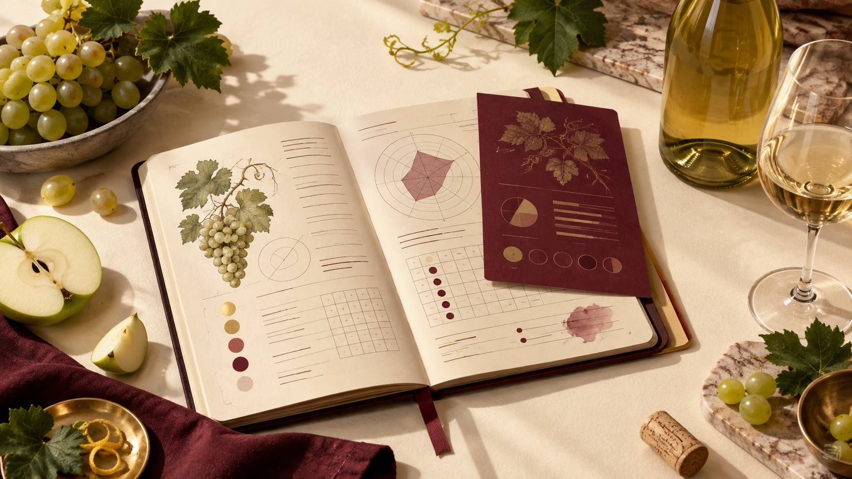 Illustration éditoriale du sujet : Tressallier : le cépage de Saint-Pourçain, profil et prix